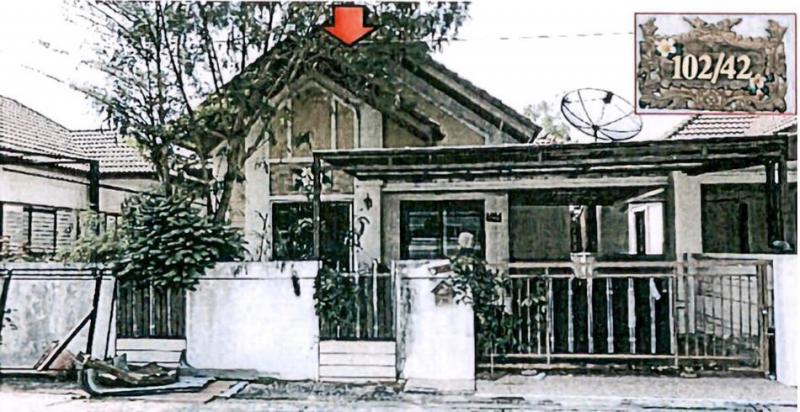 บ้านเดี่ยวหลุดจำนอง ธ.ธนาคารอาคารสงเคราะห์ ชลบุรี พานทอง หนองกะขะ