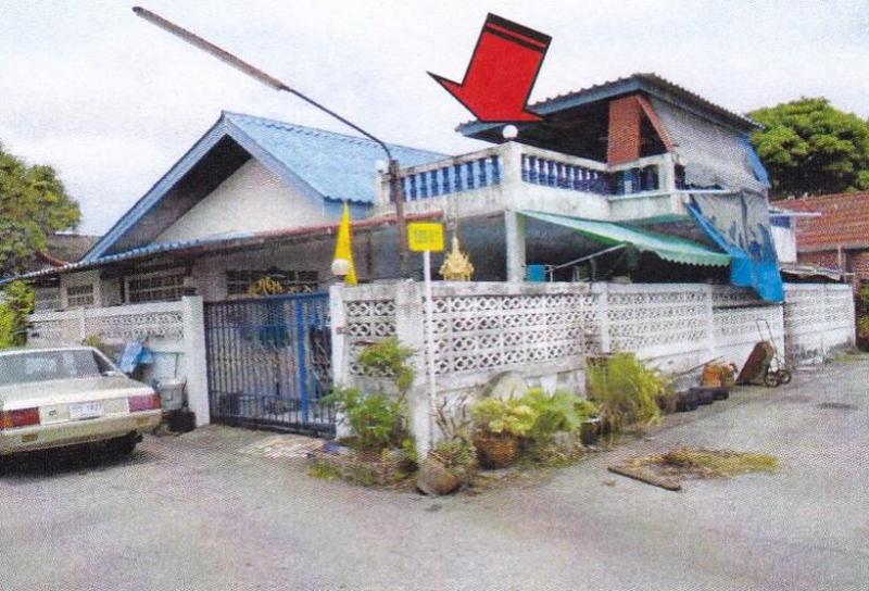 บ้านแฝดหลุดจำนอง ธ.ธนาคารอาคารสงเคราะห์ ชลบุรี ศรีราชา หนองขาม